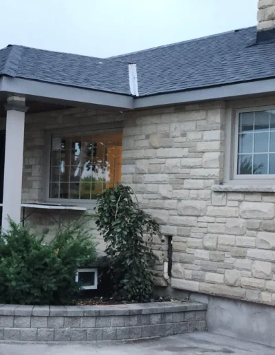 Construction team completing home renovation project